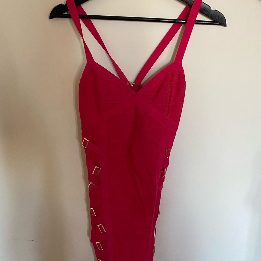 Red dress